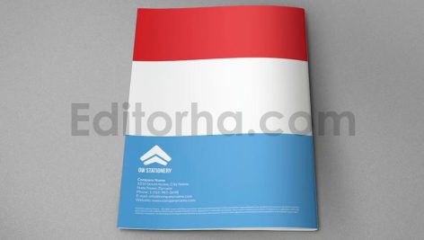 دانلود فایل لایه باز کاتالوگ محصولات نوشت افزاری Stationery Catalog