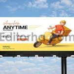 موکاپ های بیلبورد خیابانی Billboard Mockup 3