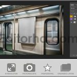 دانلود ۵ فایل موکاپ بیلبورد مترو Subway Billboard Mockup