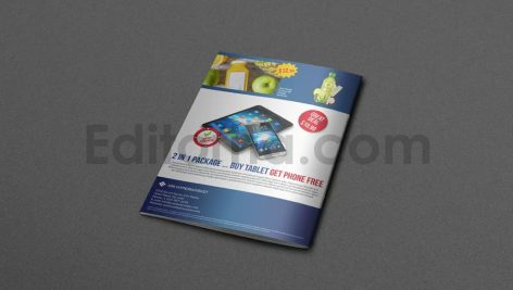 دانلود فایل لایه باز کاتالوگ طرح آماده سوپرمارکت Supermarket Catalog