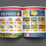 دانلود فایل لایه باز کاتالوگ طرح آماده سوپرمارکت Supermarket Catalog