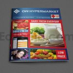 دانلود فایل لایه باز کاتالوگ طرح آماده سوپرمارکت Supermarket Catalog