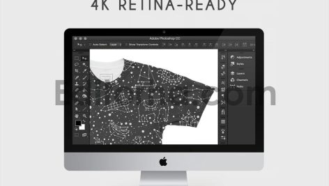 موکاپ تی‌شرت T-Shirt Mockups2