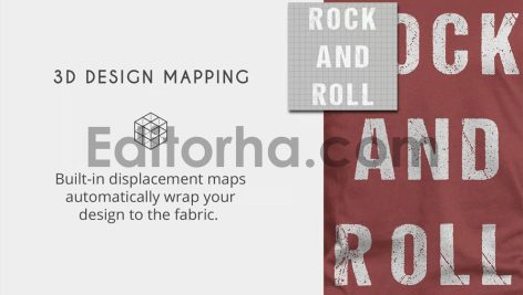 موکاپ تی‌شرت T-Shirt Mockups3
