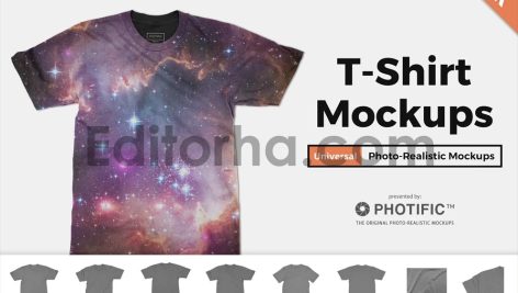 موکاپ تی‌شرت T-Shirt Mockups1