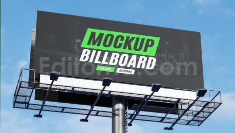 دانلود موکاپ بیلبورد خیابانیBillboard Mockup 5