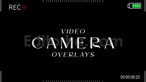 دانلود 15 تکسچر فیلم قدیمی Video Camera Overlays