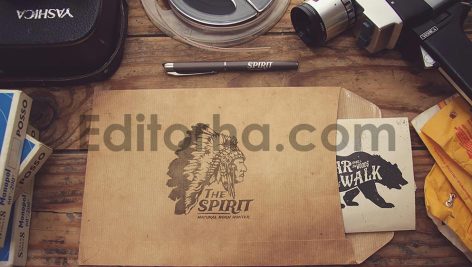پاکت نامه های اداری قدیمی Vintage Office Envelope7
