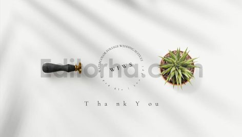 دانلود لایه باز کارت دعوت عروسی گلدار آبرنگی Watercolor Foliage Wedding