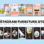 دانلود پروژه آماده پریمیر: پکیج استوری اینستاگرام مبلمان Furniture Stories