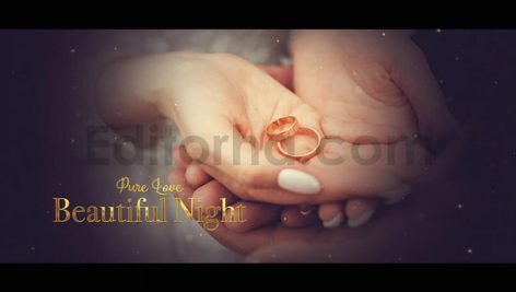 دانلود پروژه آماده افترافکت: اسلایدشو عروسی رمانتیک Wedding Slideshow
