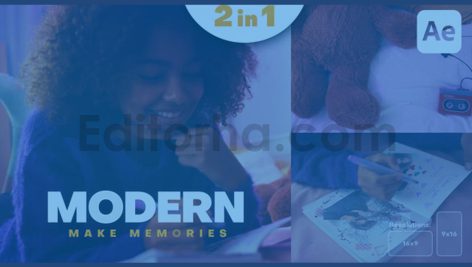 دانلود پروژه آماده افترافکت: اسلایدشو چند صفحه ای Multiscreen Slideshow