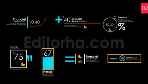 دانلود پروژه افترافکت: پکیج اینفوگرافیک‌ متحرک Infographic Pack 0.2