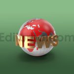 دانلود مدل آماده سه بعدی اخبار: آبجکت کره زمین خبری Globe With News Text