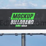 دانلود موکاپ بیلبورد خیابانیBillboard Mockup 2