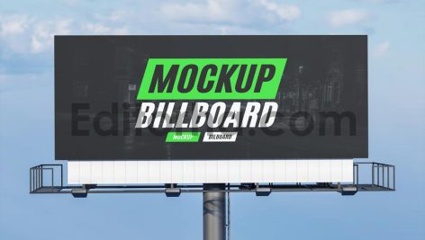 دانلود موکاپ بیلبورد خیابانیBillboard Mockup 2