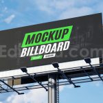 دانلود موکاپ بیلبورد خیابانیBillboard Mockup 3