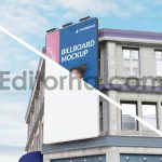 دانلود موکاپ بیلبورد ساختمانی Billboard Mockup 2