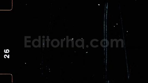 دانلود فوتیج خط و خش فیلم 16 میلیمتری Retro 16mm Film Scratches