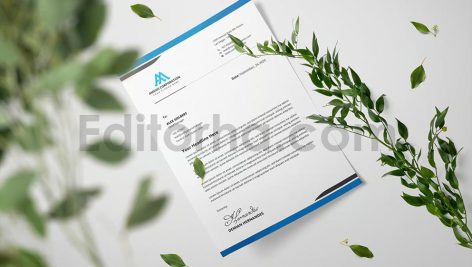 دانلود فایل لایه باز سربرگ Letterhead