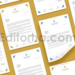 دانلود فایل لایه باز سربرگ Letterhead