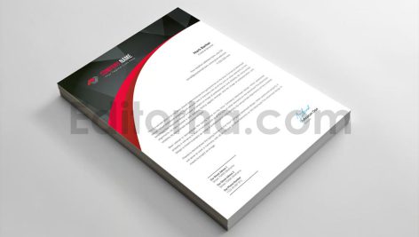 دانلود فایل لایه باز سربرگ Letterhead