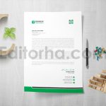 دانلود فایل لایه باز سربرگ Letterhead Template