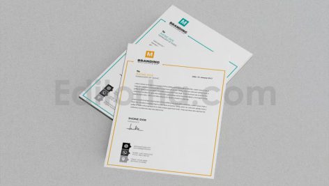 دانلود فایل لایه باز سربرگ Letterhead
