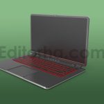 عکس سه بعدی لپ تاپ