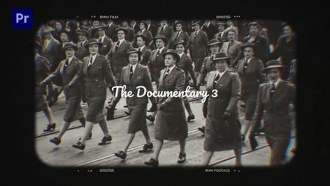دانلود پروژه آماده پریمیر: افتتاحیه مستند The Documentary