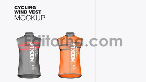 موکاپ بادگیر دوچرخه سواری1