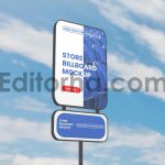 موکاپ بیلبورد تبلیغاتی بیرونی