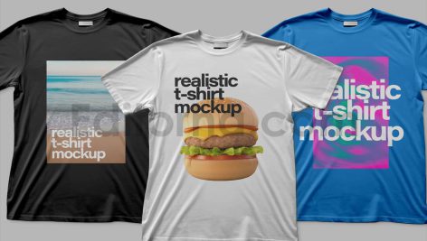 موکاپ تی‌شرت T-Shirt Mockup1