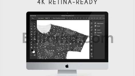 موکاپ تی‌شرت T-Shirt Mockups2