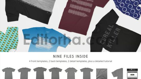 موکاپ تی‌شرت T-Shirt Mockups5