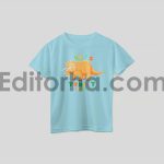 موکاپ تی‌شرت بچه‌گانه Kids T-Shirt Mockup3