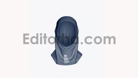 موکاپ حجاب ورزشی7