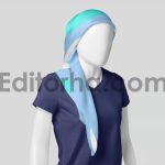 موکاپ روسری ابریشمی3