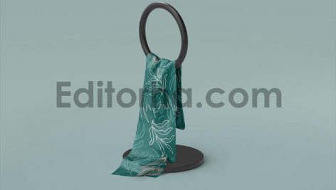 موکاپ شال روسری 1
