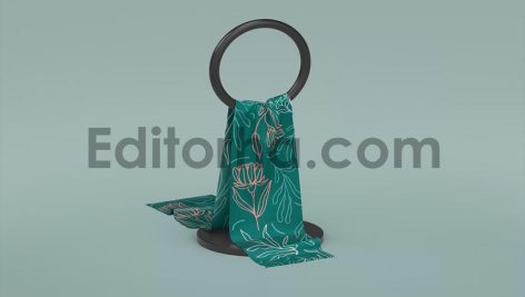 موکاپ شال روسری 2