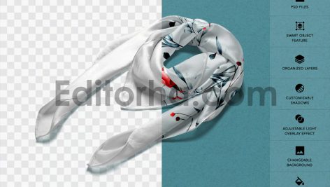 موکاپ شال روسری3