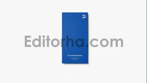 موکاپ پاکت دی ال DL Envelope Mockup3