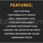 موکاپ کوله پشتی Template3
