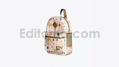 موکاپ کوله پشتی بچه گانه4