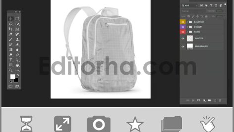 موکاپ کوله پشتی3