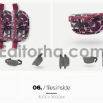 موکاپ کیف کمری3