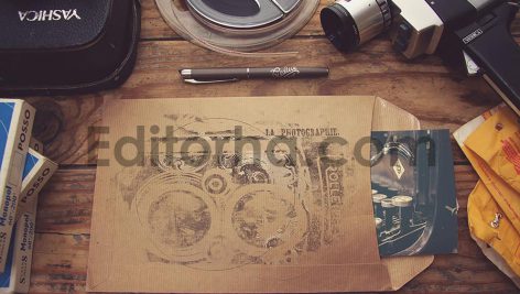 پاکت نامه های اداری قدیمی Vintage Office Envelope4