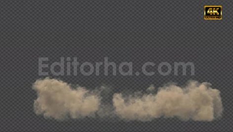 دانلود پکیج فوتیج آلفا بک گراند متحرک گرد و خاک Billowing Dust Pack