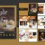 دانلود فایل لایه باز شیرینی و کیک Bakery & Cake Catalog Template