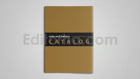 دانلود فایل لایه باز شیرینی و کیک Bakery & Cake Catalog Template